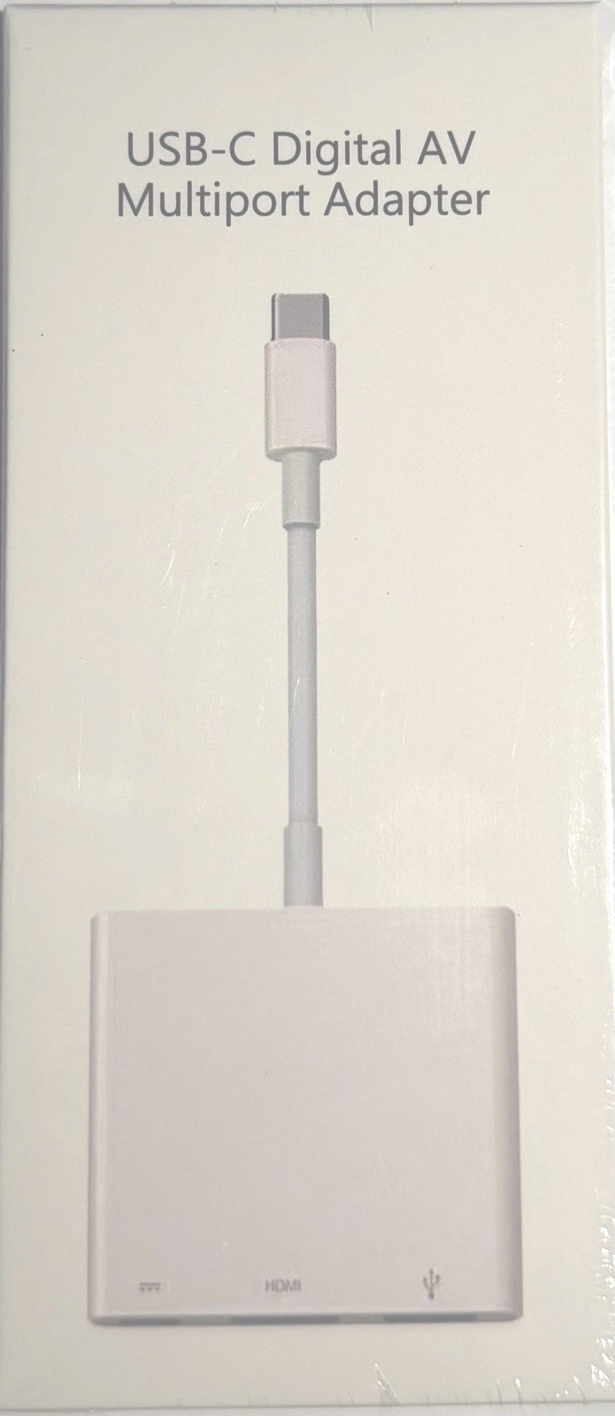 For Apple USB C to Digital AV Multiport Adapter HDMI/USB-C/USB