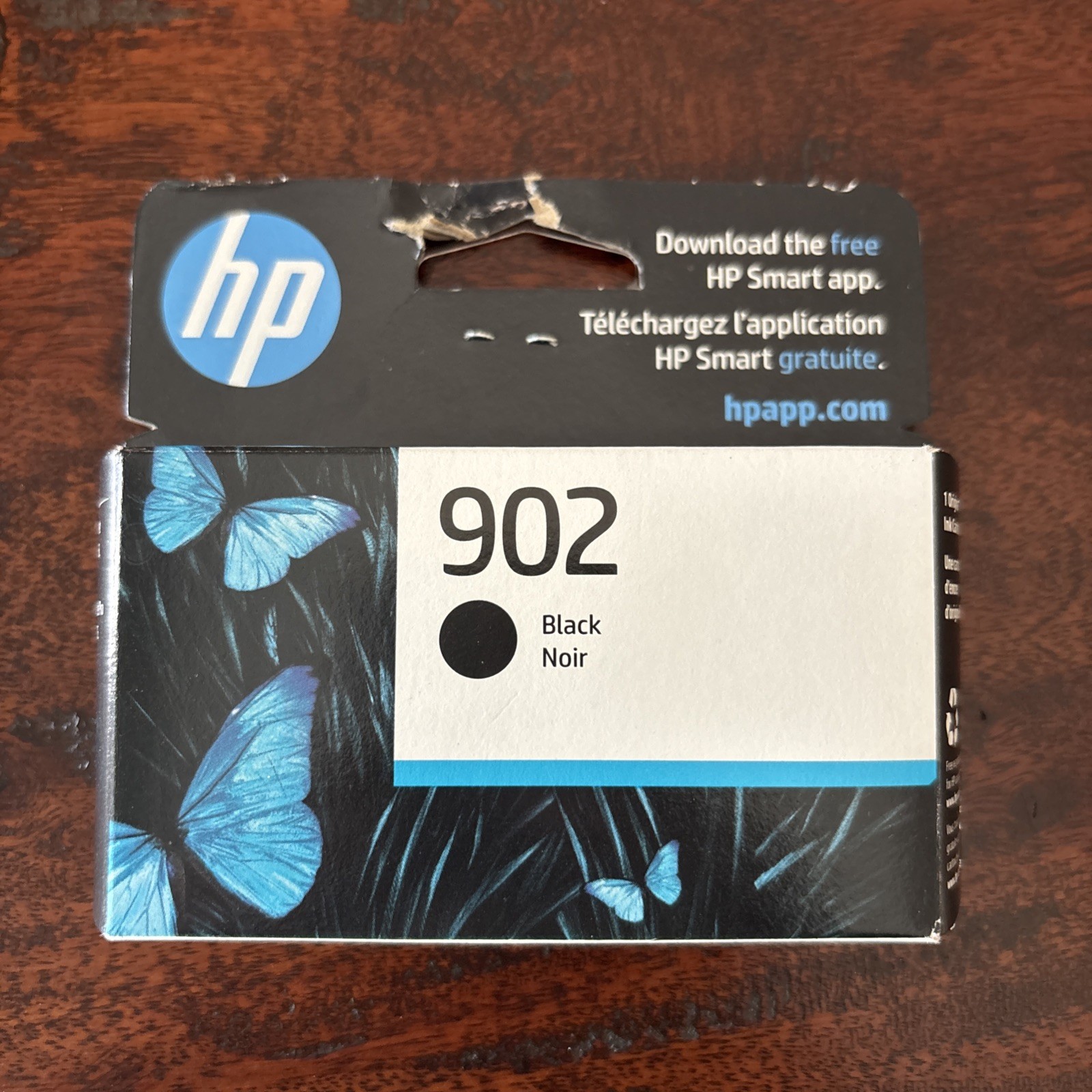 HP 902 Black Ink Cartridge. EXP 01/27. New Sealed Genuine product.