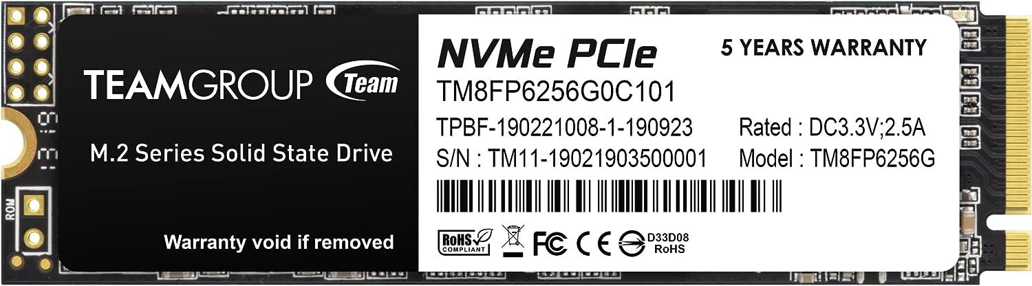HP Pavilion 590-p0050 – M.2 NVMe PCIe Gen3 x4 SSD Drive W/ Windows 10 Home – NEW