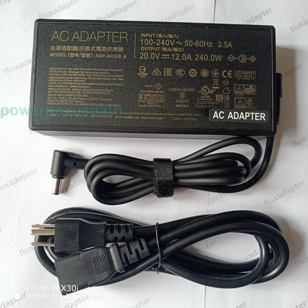 240W 20V 12A Adapter Charger ASUS ROG Strix G15 G513IM/QM/QR G17 G713IM/QM/QR