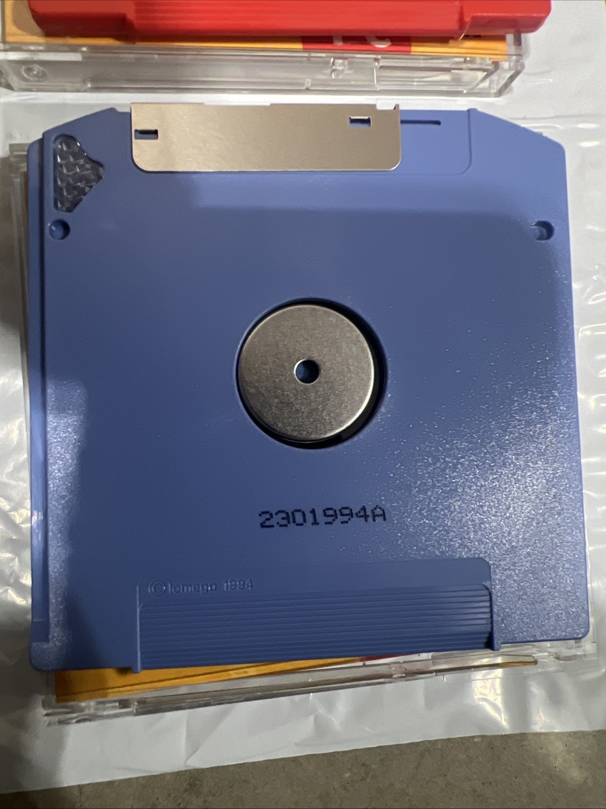 Lot of 5 iomega Zip Disk 100 USED 100MB Storage Capacity Blank Mac Or PC Format