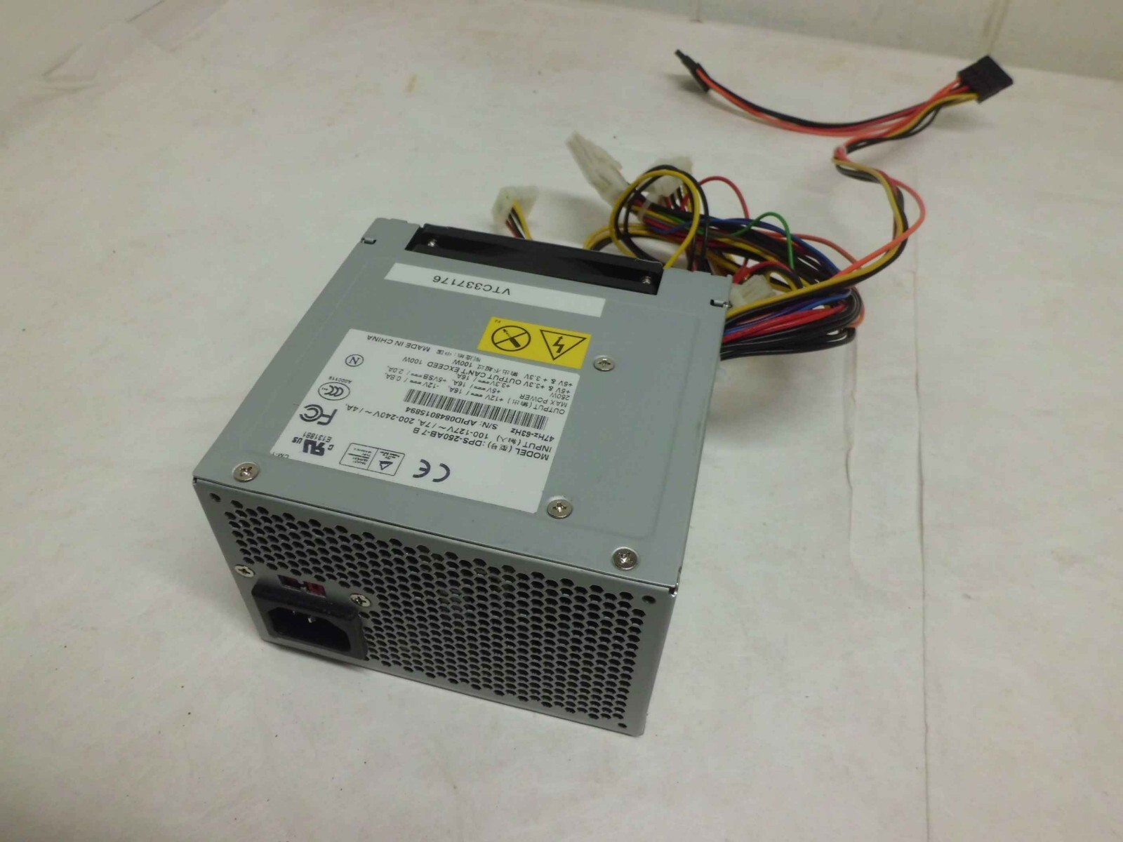 DPS-250AB-7 B 250W ATX POWER SUPPLY NEW, 30 DAYS RETURN