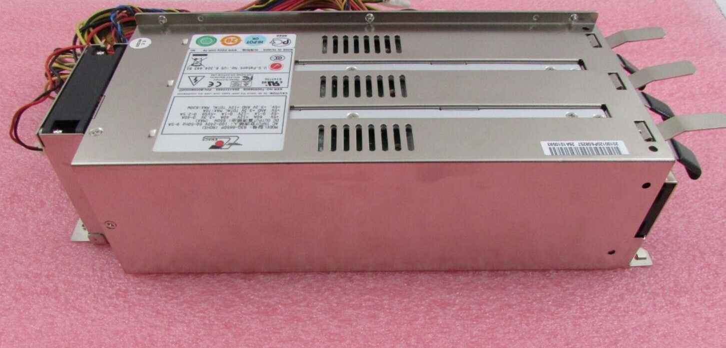 EMACS Zippy R3G-6650P 3U Case w/3x 350w GIN-6350P Hot Swap PSU ~Modified Cables