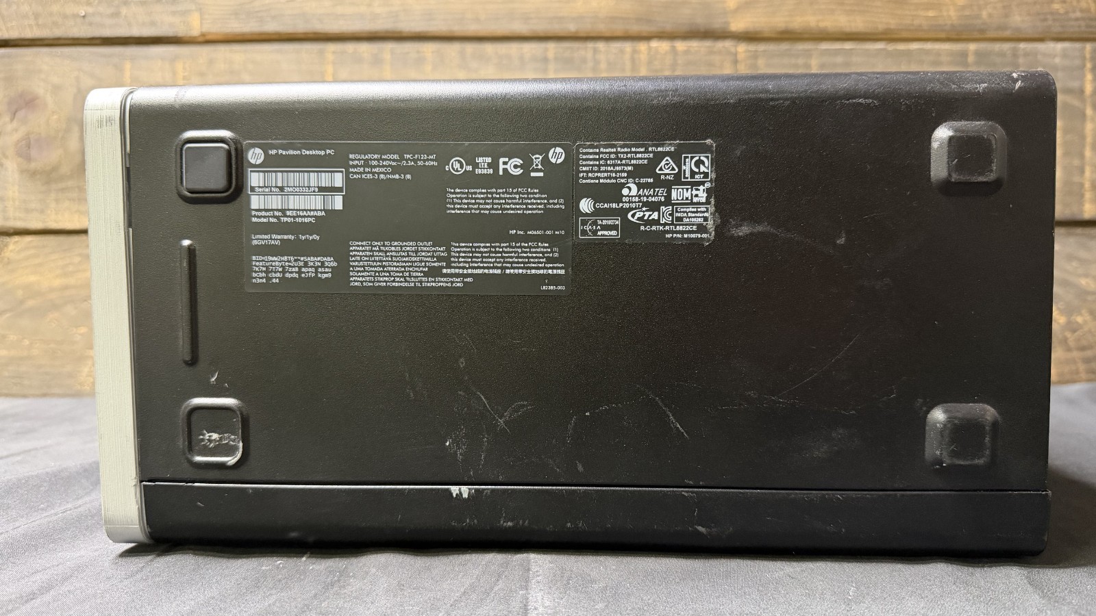 HP Pavilion TP01-1016 i5-10400 2.90GHz 8GB RAM 1TB HDD Intel UHD Graphics 630