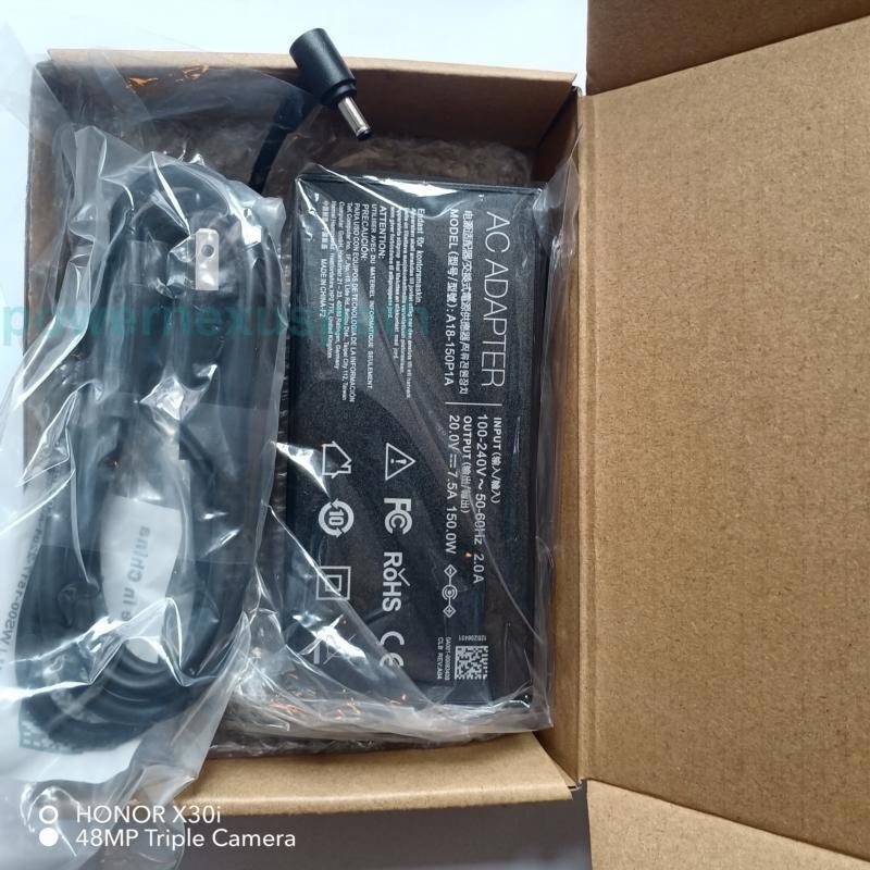 150W 20V 7.5A Charger Adapter MSI Katana GF66 GF76 11UD 11UC 11SC Gaming Laptops