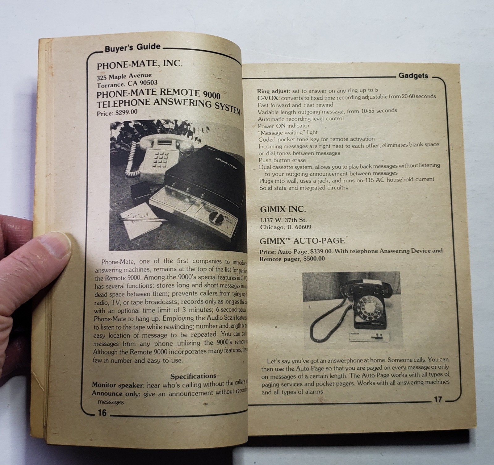 Buyer’s Guide Reports Fall 1977 Gadgets – Computers, VCR, Calculators, Radios