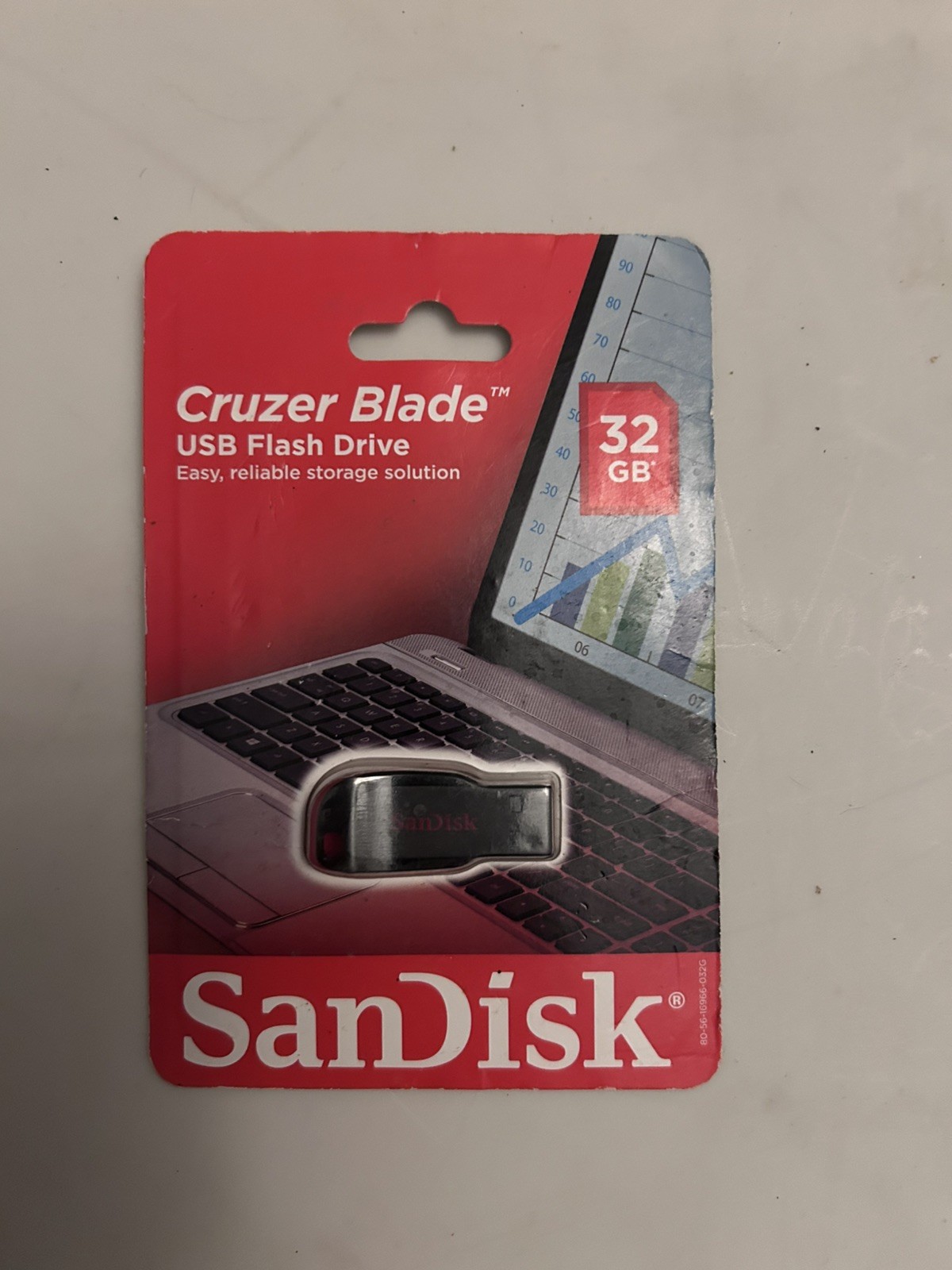 SanDisk Cruzer Blade USB 32GB Flash Drive SDCZ50-032G-A11