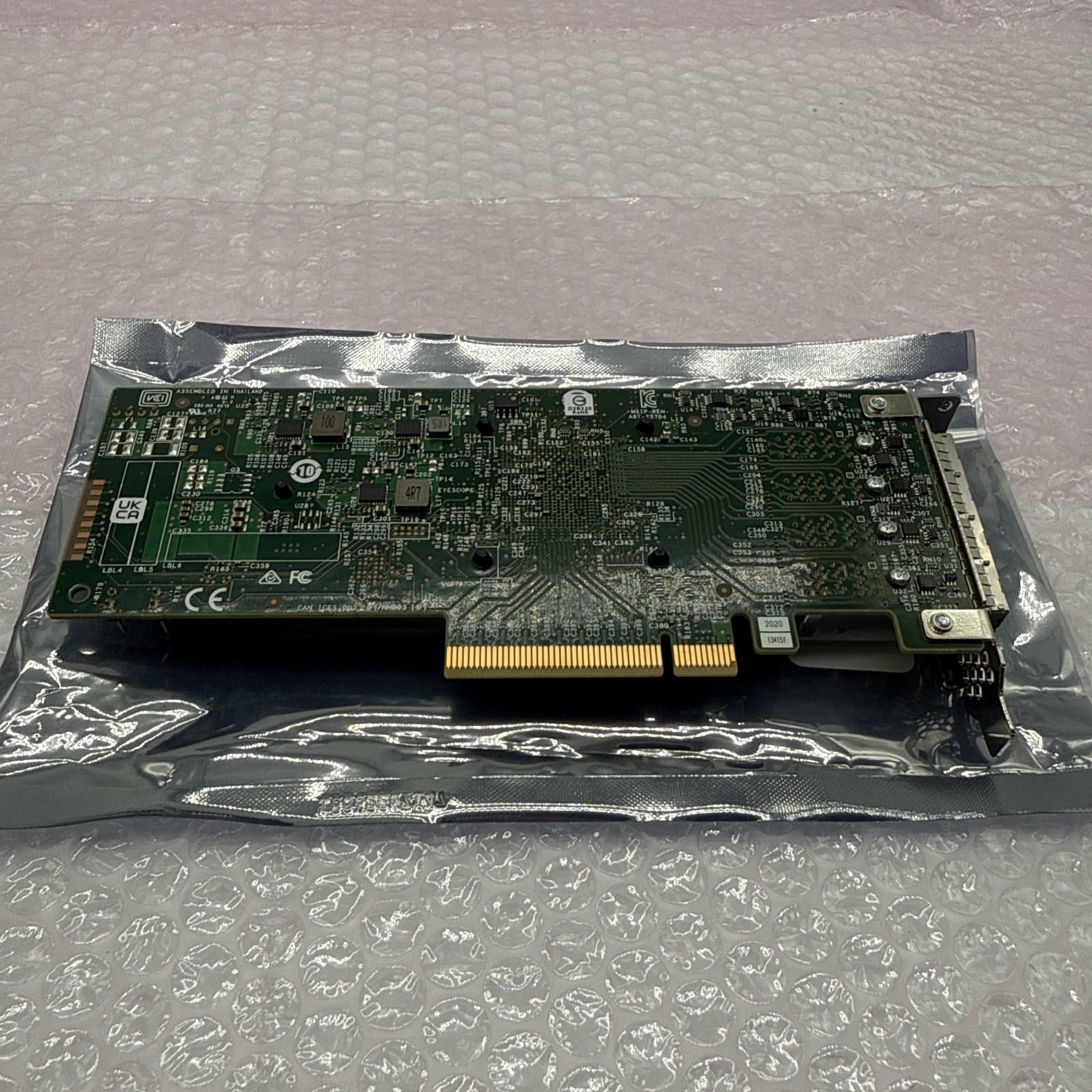 Broadcom LSI 9305-16e 12Gbps SAS-3 PCIe x8 HBA P16 IT mode NOROM ZFS TrueNAS LP