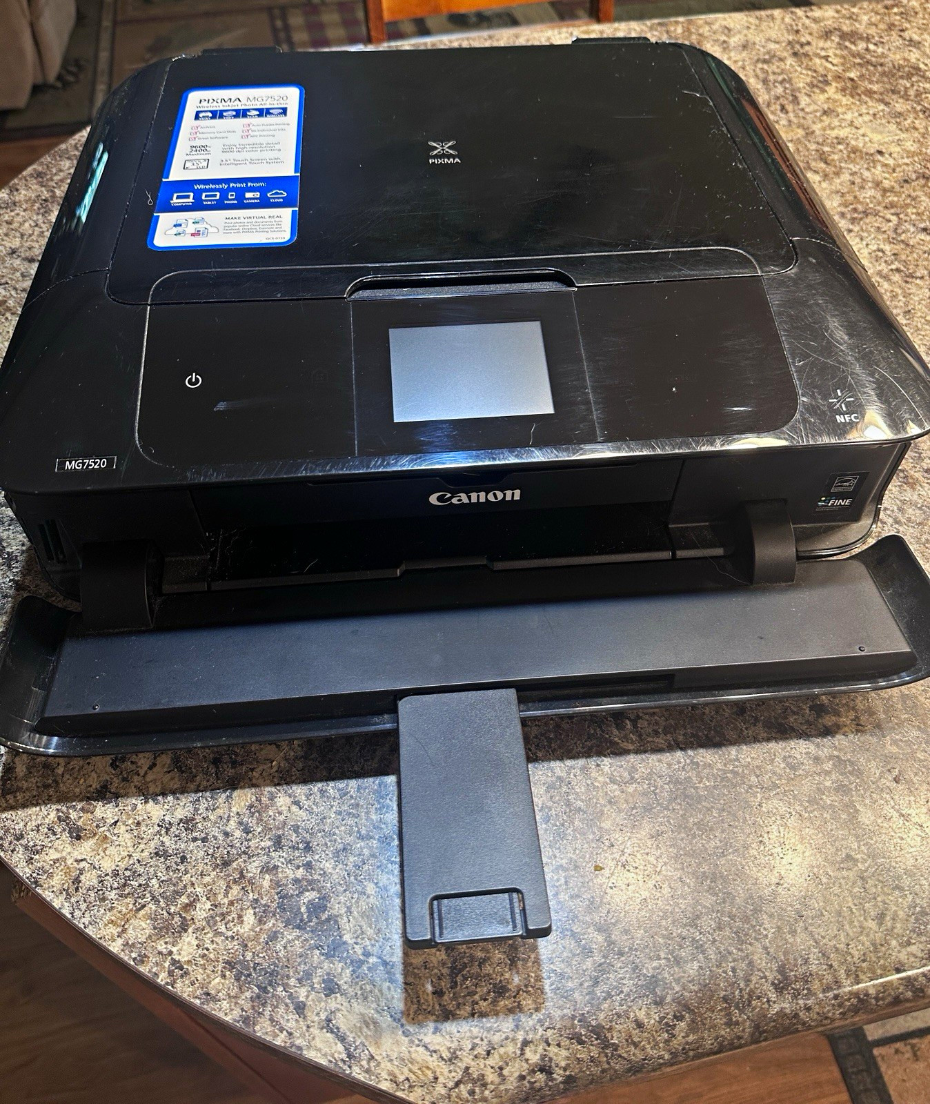 Canon PIXMA MG7520 Color Inkjet All-in-One Photo Printer