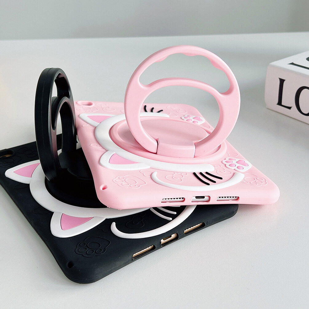 For iPad 5th 6th Generation 9.7″ iPad 10th Gen 10.9″ Kids Rotating Stand Case
