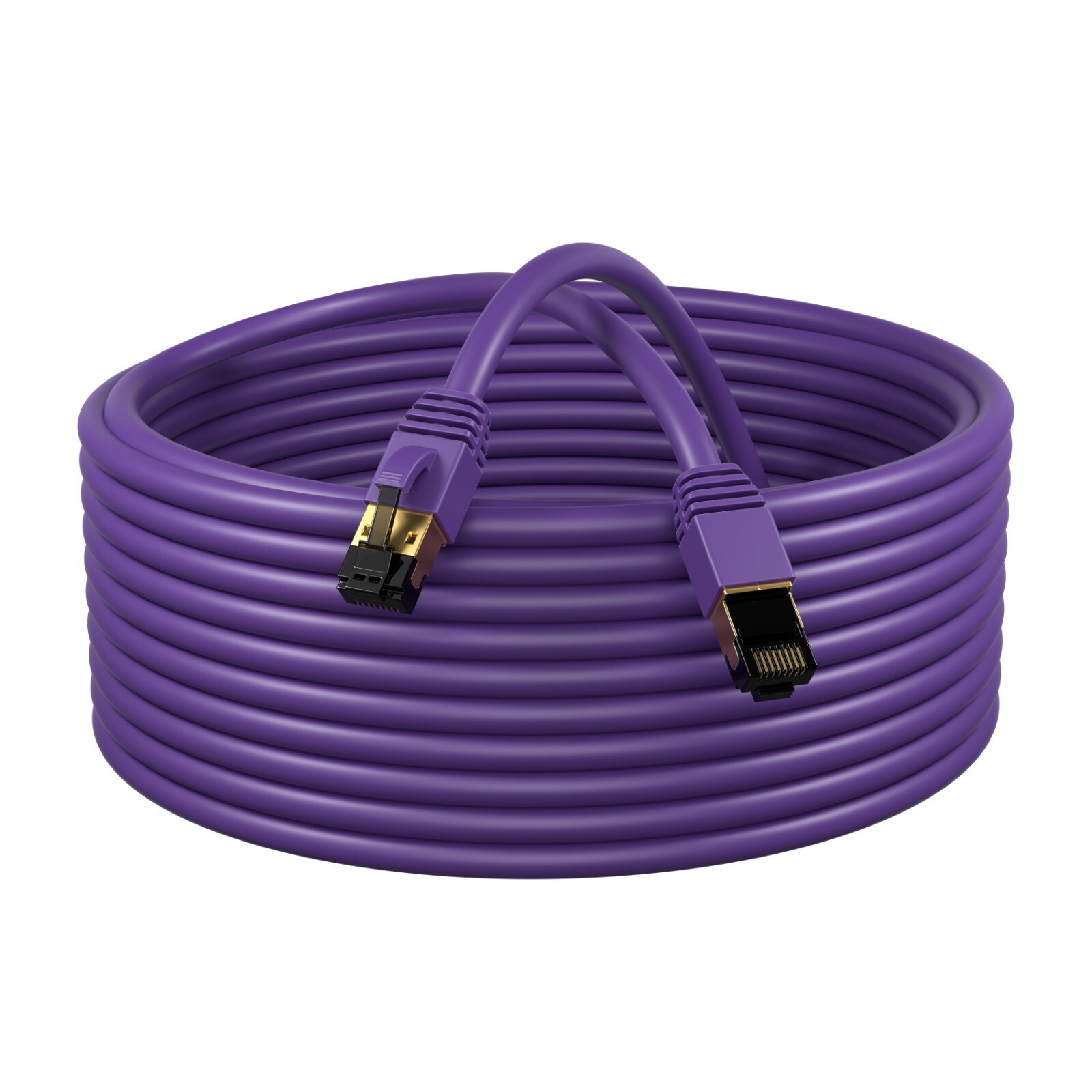 CAT8 Gold Plated Shielded Ethernet Patch Cable Network High Speed S/FTP LAN Lot