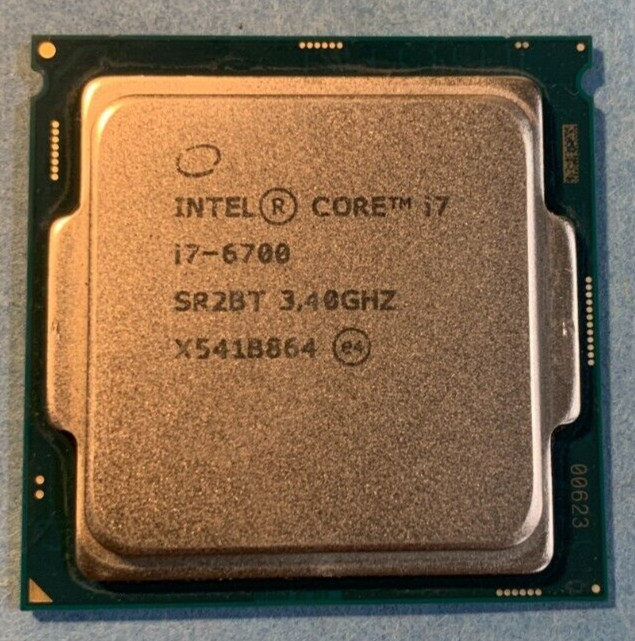 Intel Core i7-6700 – 3.40GHz Quad-Core CPU Processor