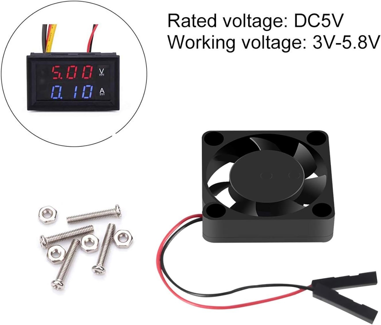 Raspberry Pi Cooling Fan 5V 30x30x7mm Brushless CPU Fan for Pi 4B/3B+/2B/1B+ …