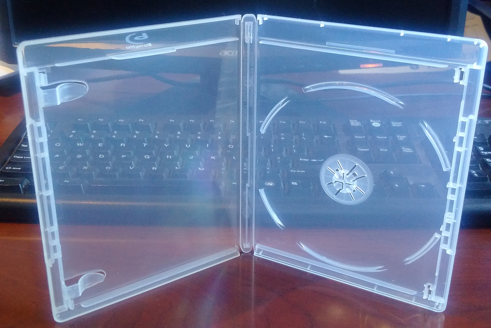 New 2 Pk CLEAR 12.5 mm VIVA ELITE Blu-Ray Case Single 1 Disc Storage Holder
