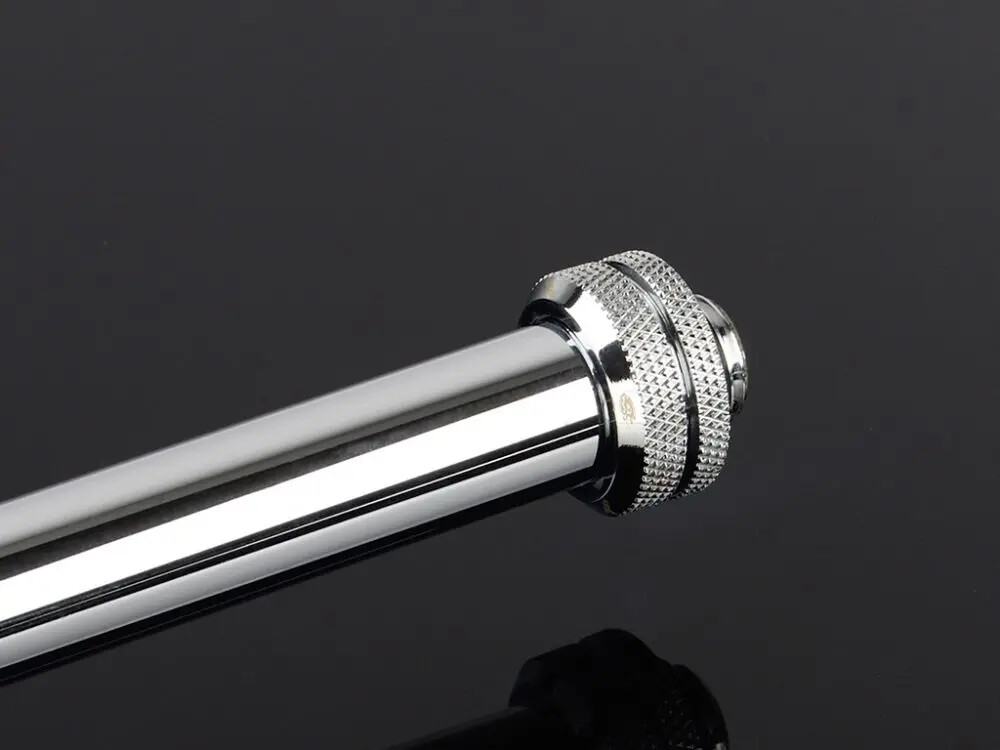 Bitspower None Chamfer Brass Hard Tubing OD16MM Shining Silver – Length 500 MM