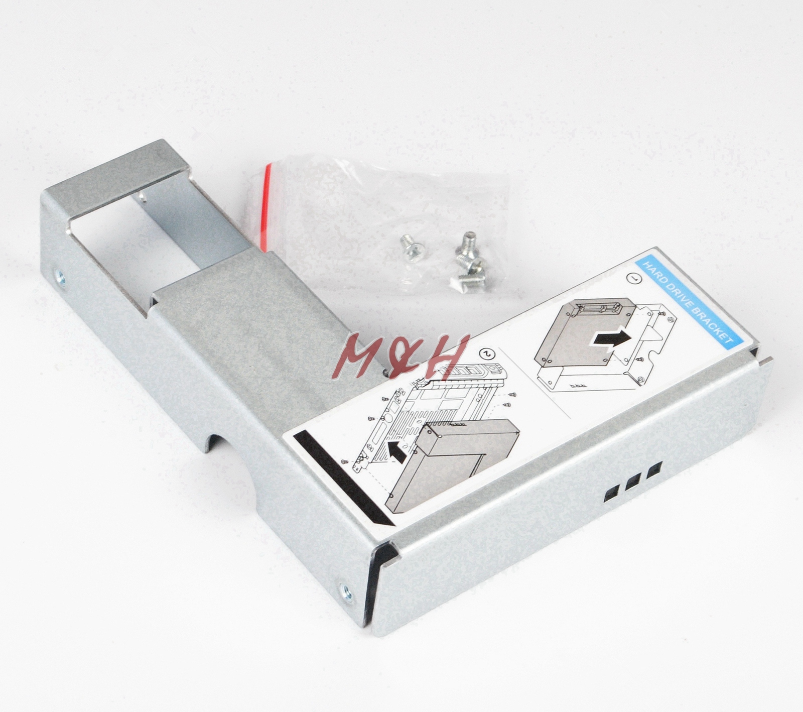4PCS Dell 9W8C4 Y004G 3.5″-2.5″ Adapter for F238F 09W8C4 SAS SATA Tray 0G302D