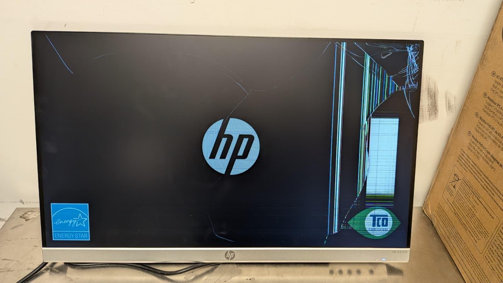HP 24mh FHD Monitor – 23.8-Inch IPS (1080p) – Built-in Speakers / VESA Mounting