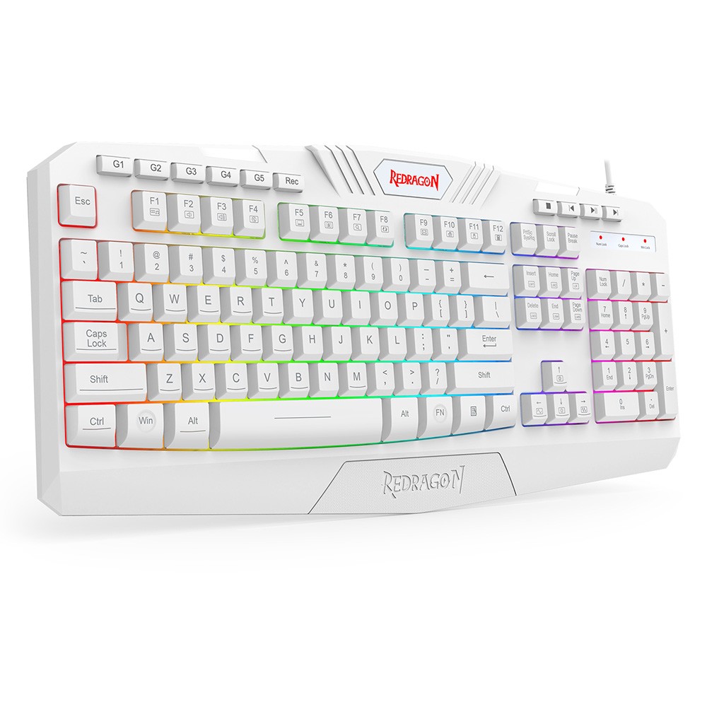 Redragon S101W-1 Wired Keyboard+Mouse Combo,RGB Backlit Keyboard,US Layout+Mouse
