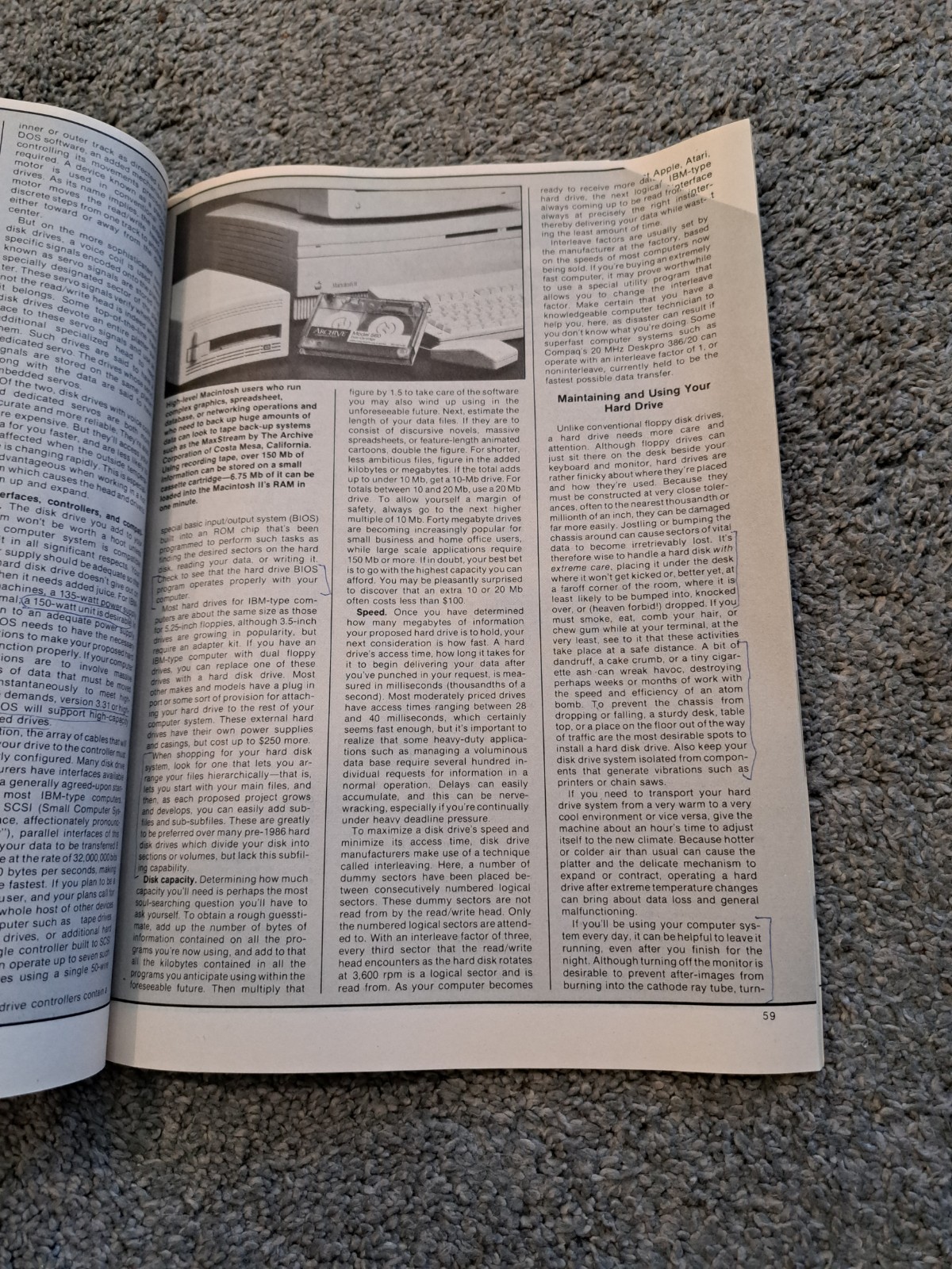Vintage Fall 1989 Computer Buyer’s Guide Toshiba Tandon Catalog
