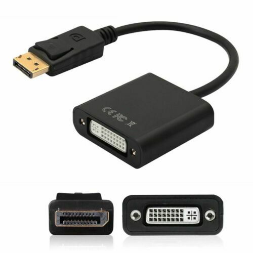 NEW DisplayPort DP Male to DVI Female Adapter Cable Converter for Laptop PC
