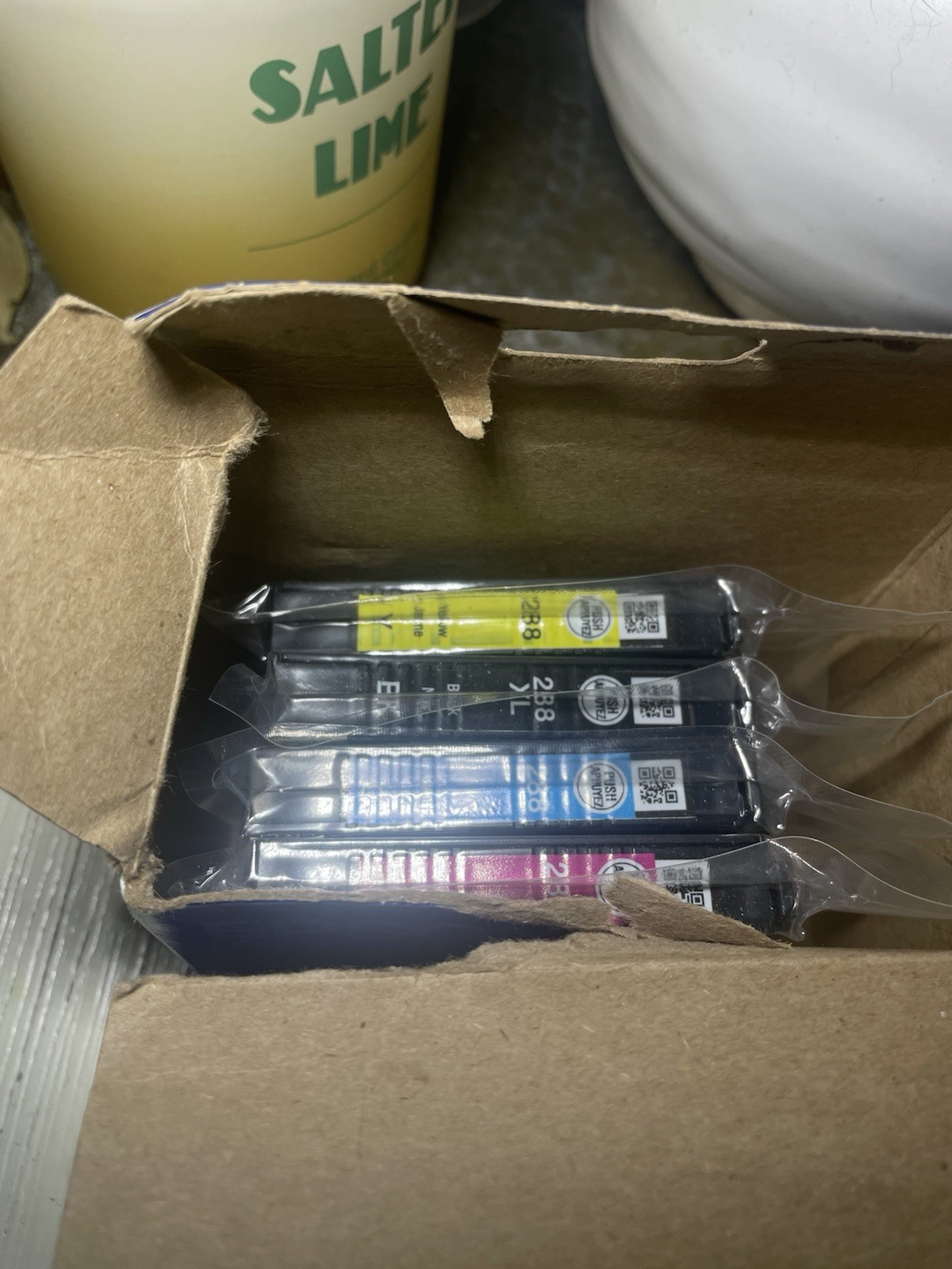 Genuine Epson 288XL Black & C/M/Y +2 Standard Black Ink Cartridges 01/26 & 01/27