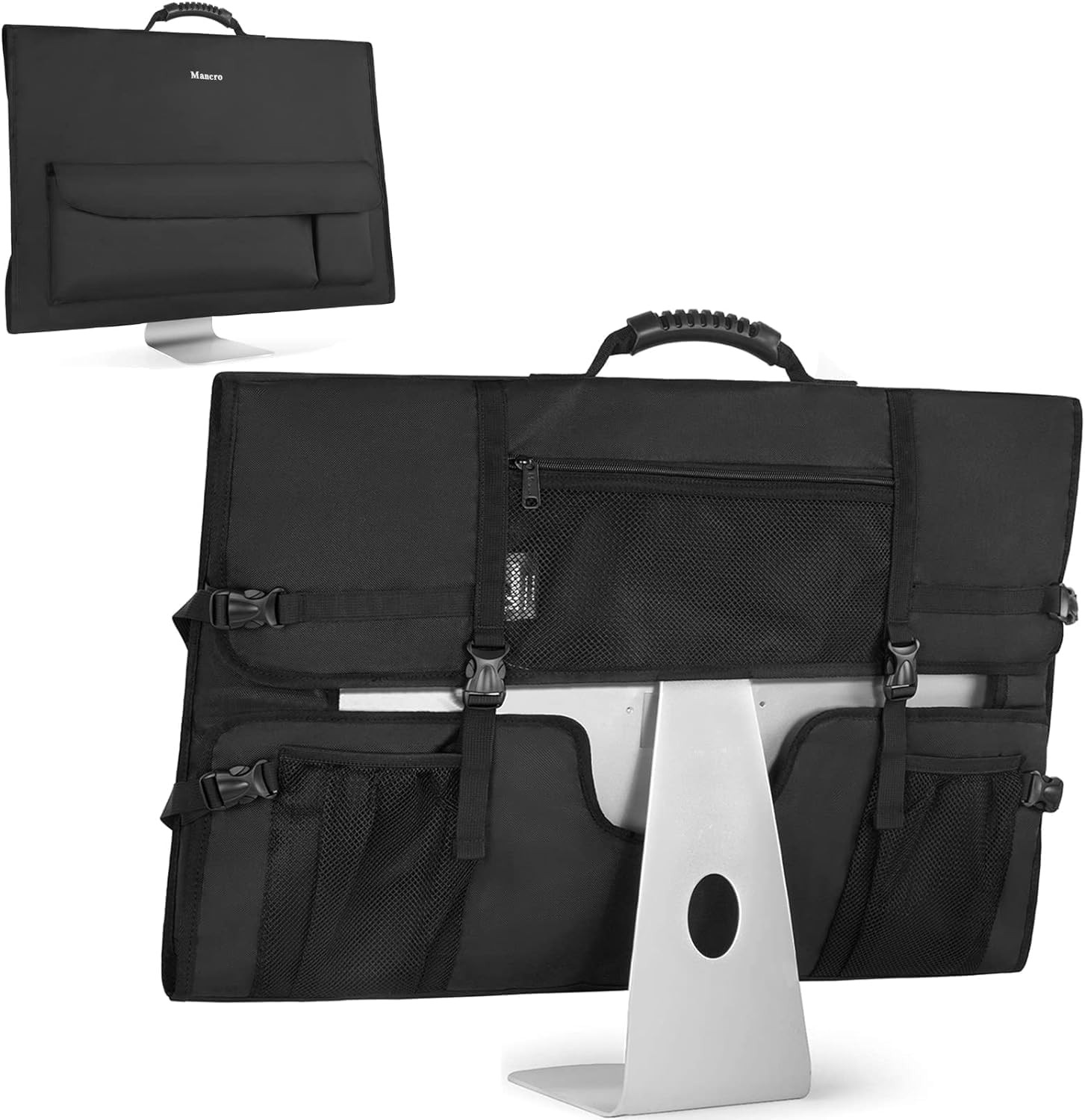 Mancro Monitor Carrying Case Compatible with Apple 27″ Imac Desktop Computer, Pa