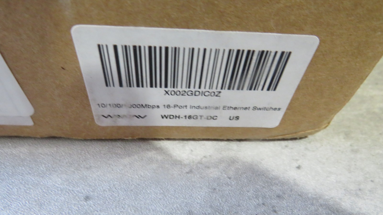 WDH-16GT-DC 10/100/1000Mbps Unmanaged 16-Port Gigabit Industrial Ethernet Swi…