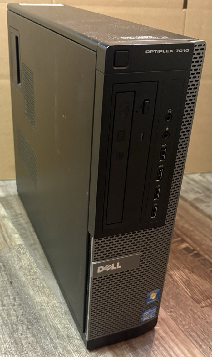 Dell Optiplex 7010 Desktop PC- Windows 11 Pro, 128GB SSD + 500GB HDD, etc