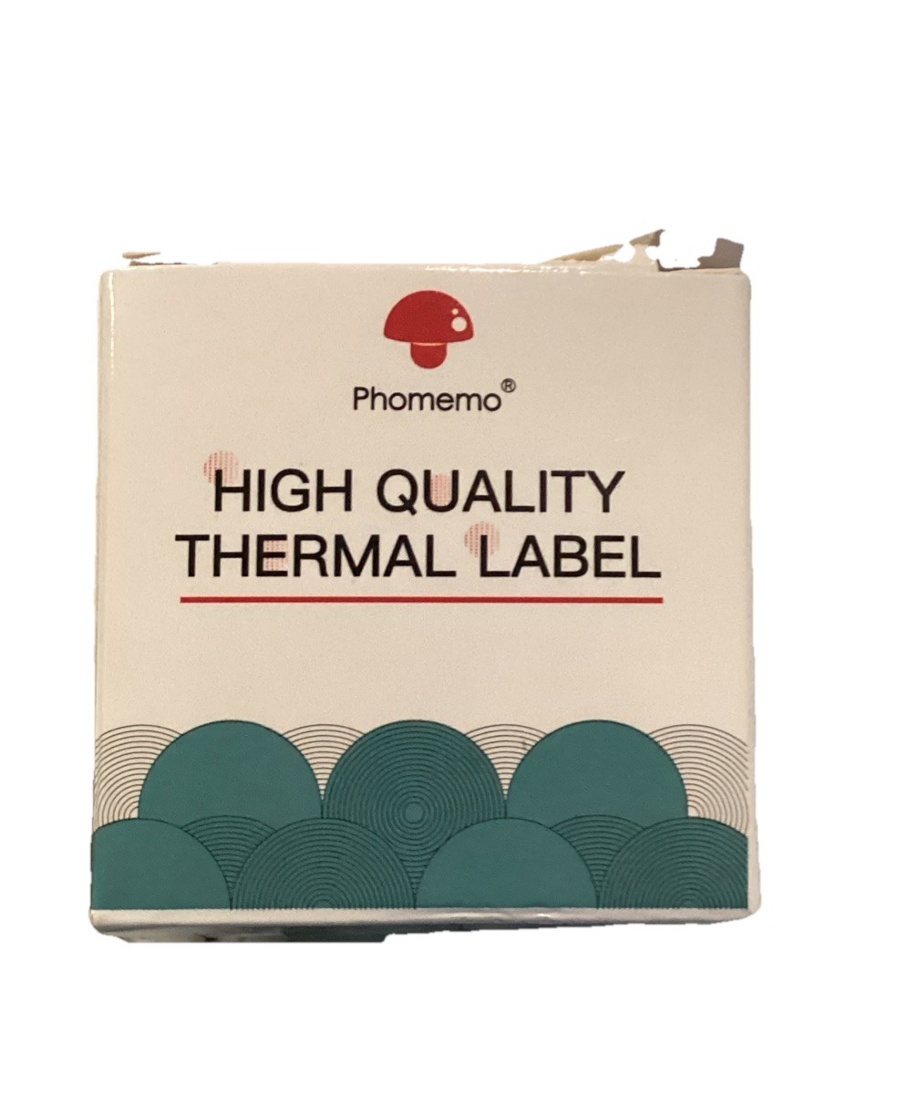 New Sealed Thermal Labels Phomemo 14”30mm/210pcs High Quality White Square Label