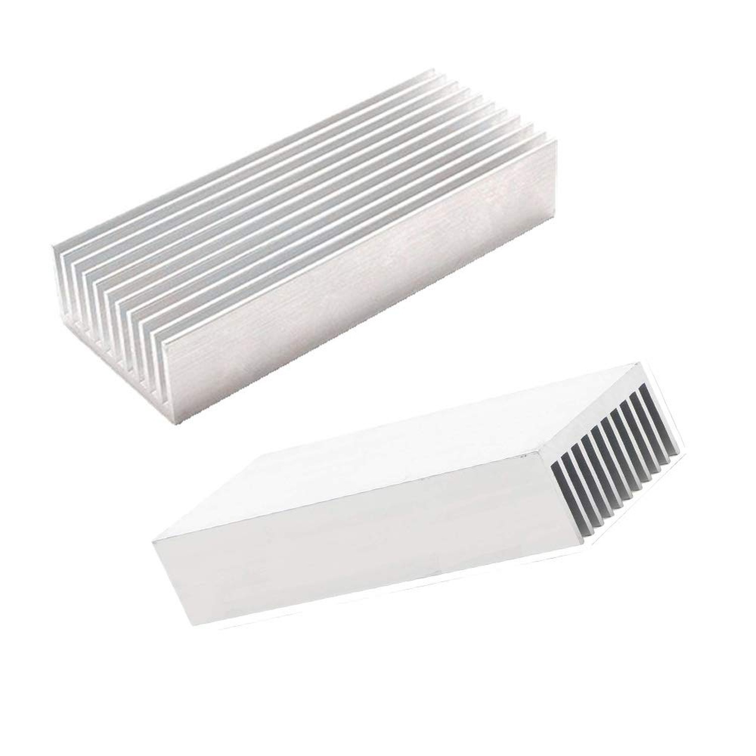 Aluminum Chipset Heatsink, 100mm (L) x40mm(W) x20mm (H) Heat Sink Cooling Fin…