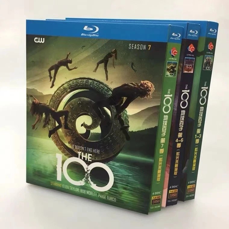 The 100 Season 1-7 Series：12-Disc New Sealed Box Set