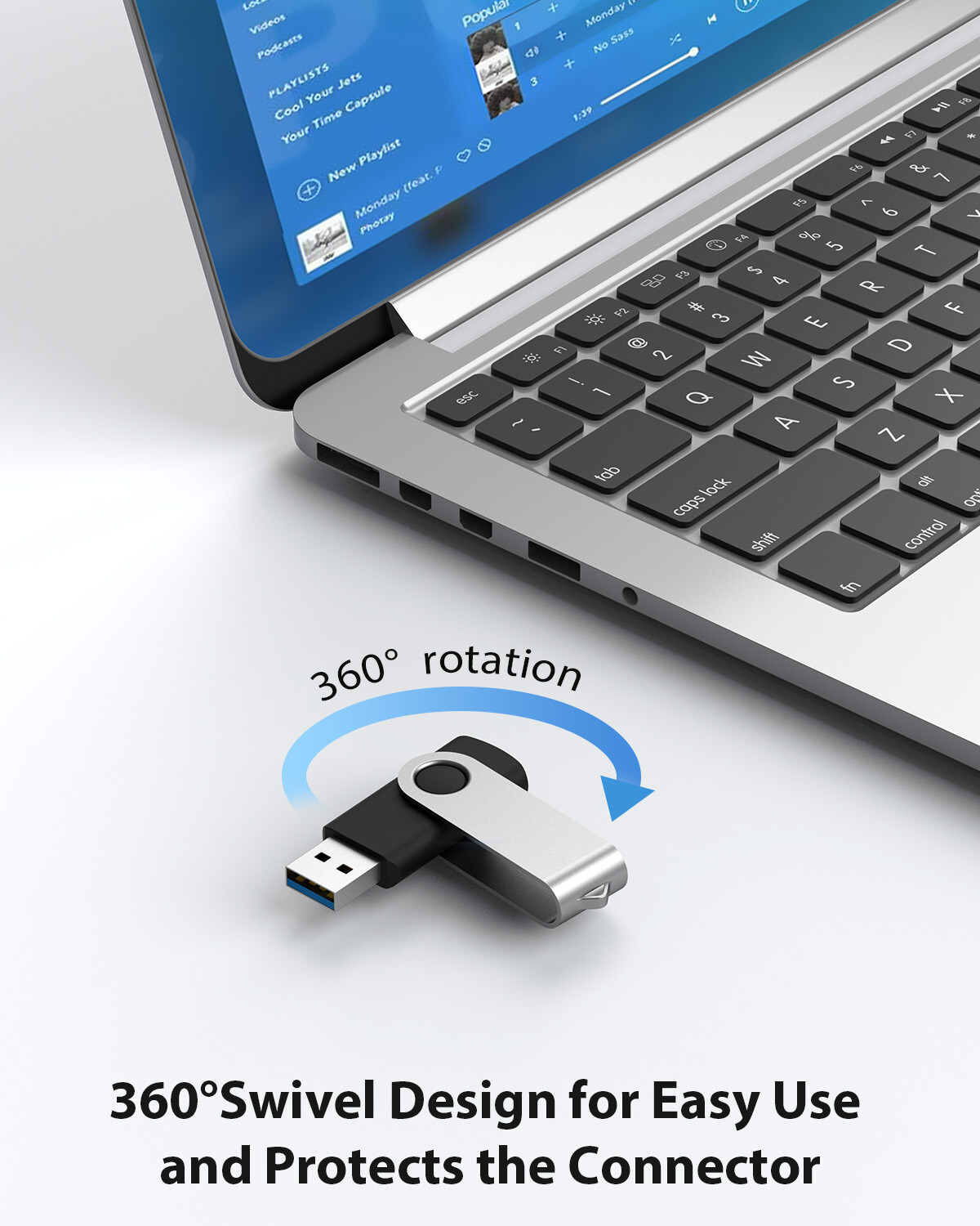 Kootion USB 3.0 1/5/10PCS 16GB 32GB Metal Swivel Style USB Flash Drive Wholesale