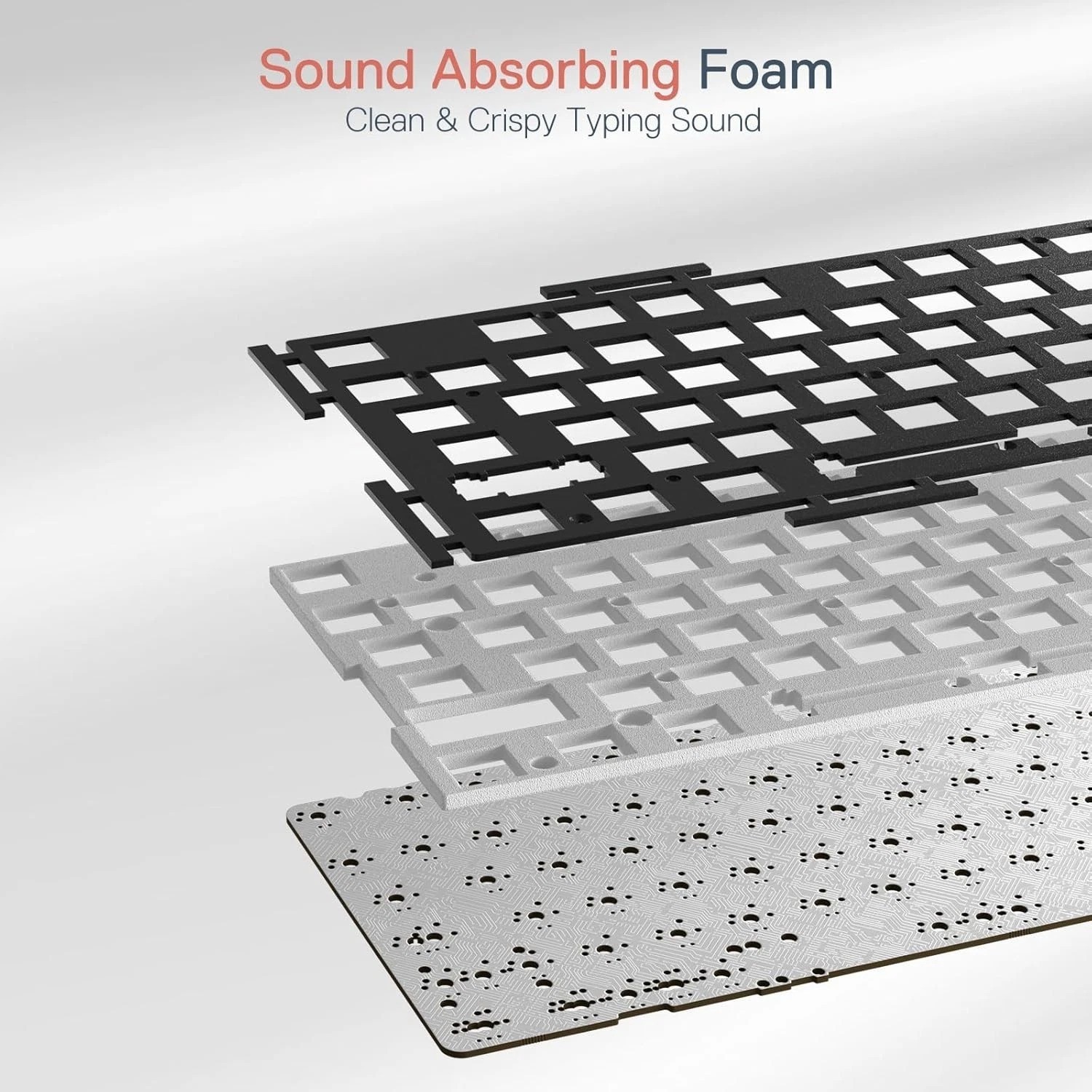 Full Size 108 Keys Mechanical Keyboard with 2 Sets Keycaps