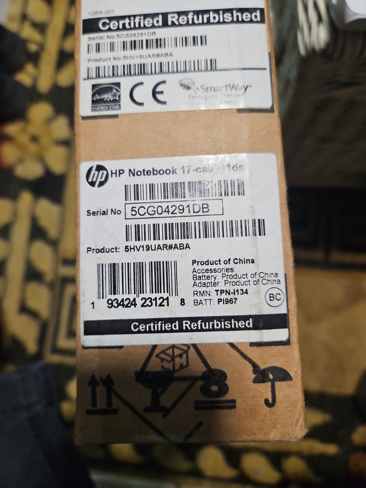 17.3 Inch HP Notebook LED Touchscreen OPEN BOX NEW See Photos For Specifics