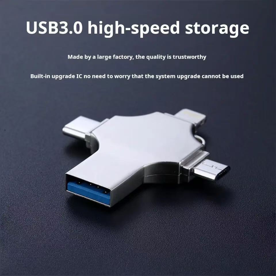 USB 3.0 Flash Drive 128GB Type C Memory Photo Stick for iPhone Android iPad Lot