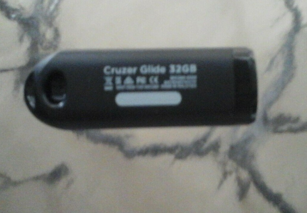 SANDISK USB CRUZER GLIDE 2.0 – 32GB FLASH DRIVE SDCZ60-032G