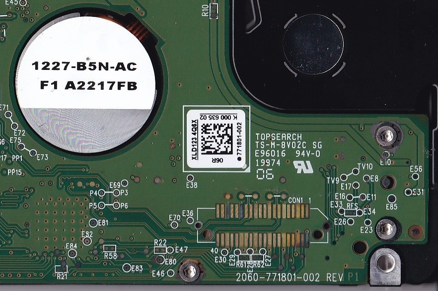 WD10JMVW-11S5XS0 EHCVJHB sn WX31EA MAR/2012 Malaysia 1TB USB 3.0 Western Digital