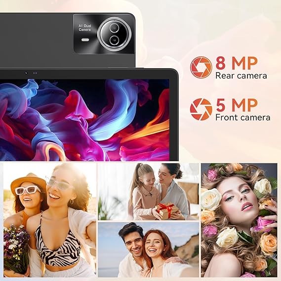Android 15 14inch Large Tablet, 30GB+256GB,1920×1200 IPS 10000mAh WiFi 5G 8-Core