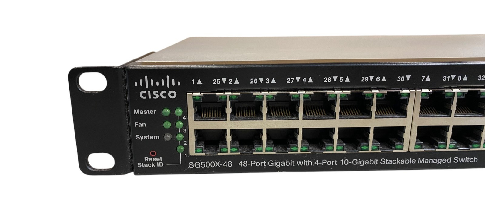 Cisco SG500X-48-K9 V02 48 Port Managed Gigabit Network Switch