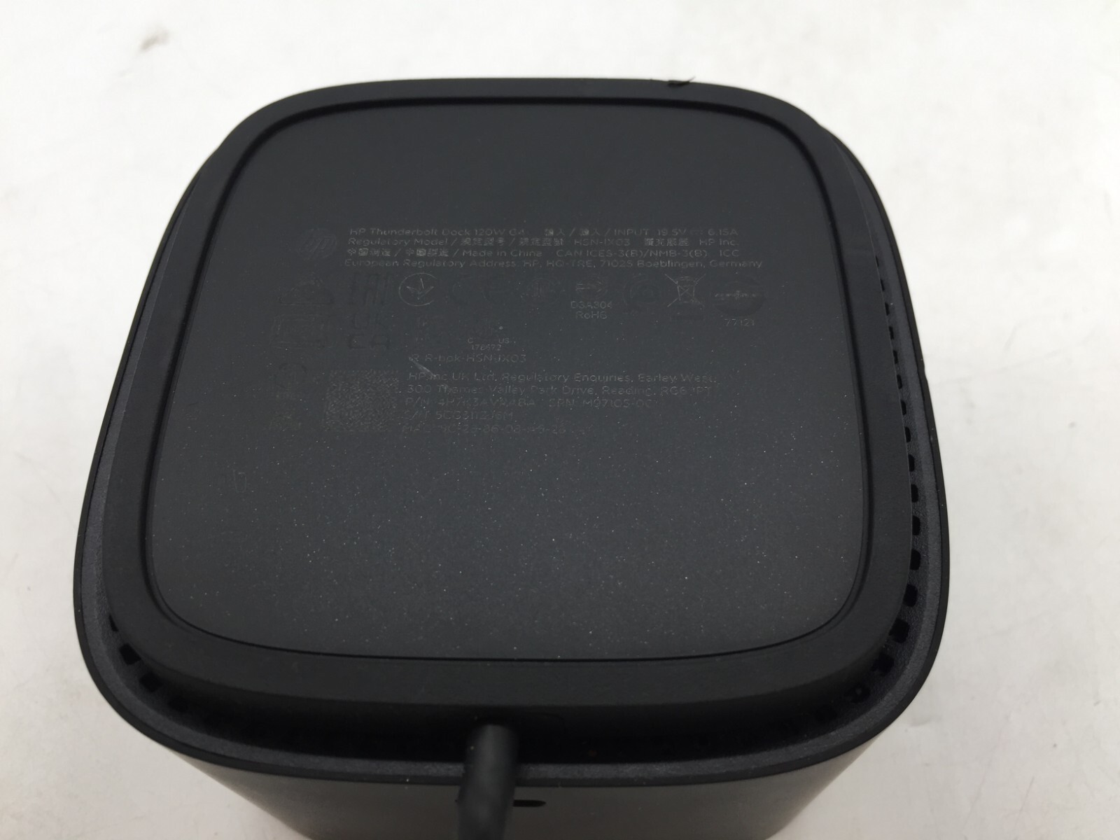 HP Thunderbolt Dock 120W G4 Docking Station HSN-IX03 UNIT ONLY Free S/H