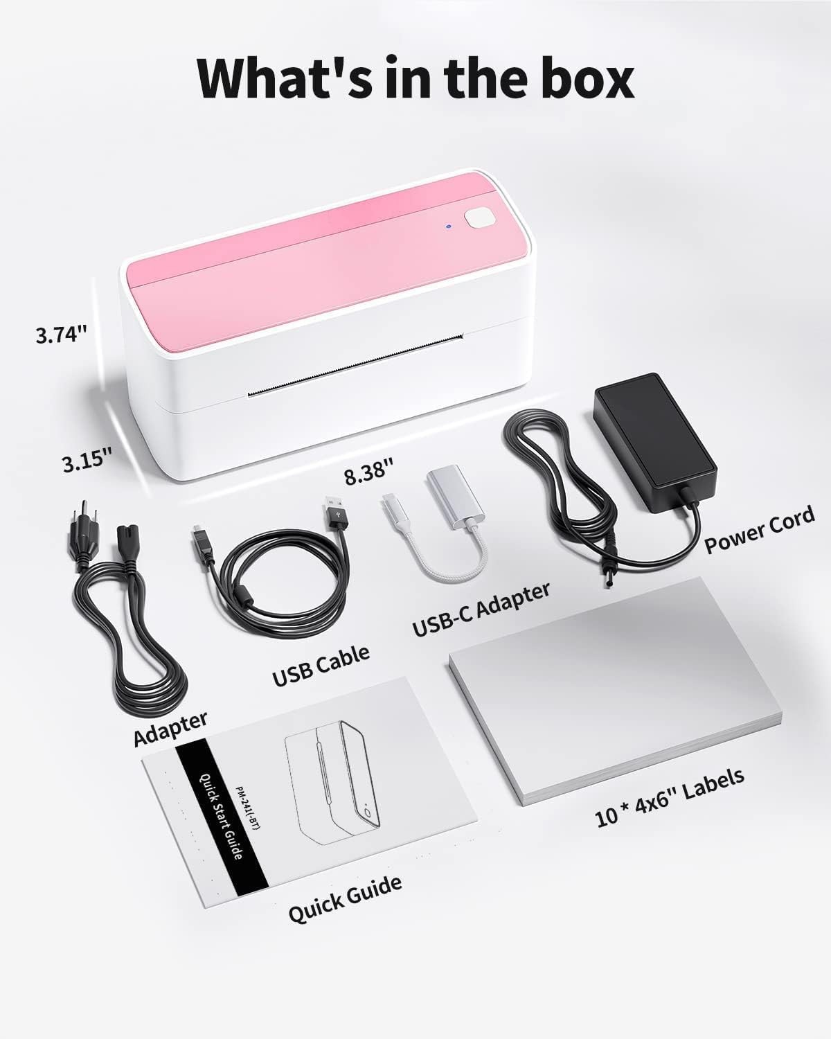 Phomemo Wireless Thermal Label Printer 4×6 Small Business USPS Shipping LOT