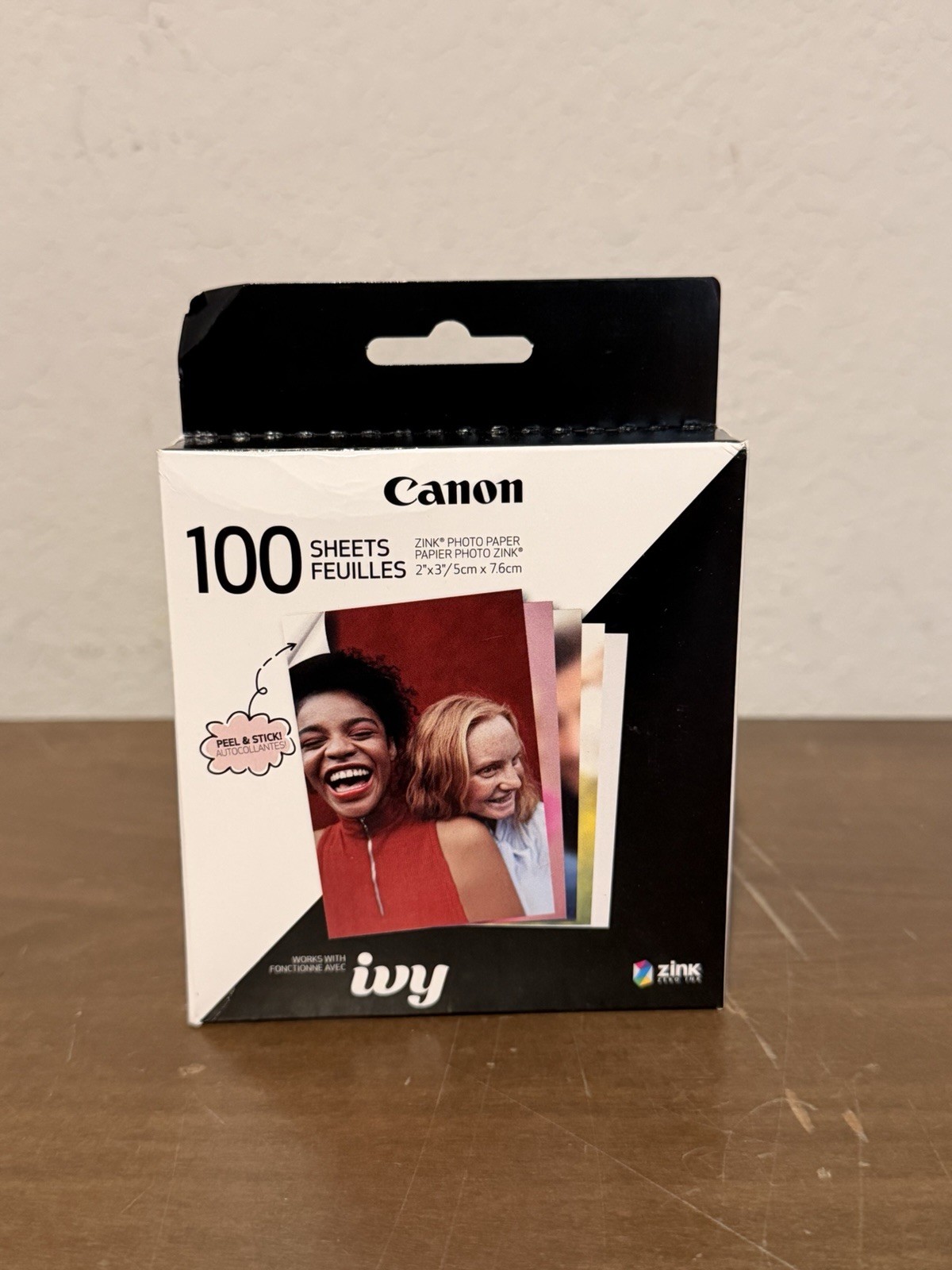 Canon Ivy 100 Sheets Zink Photo Paper ***FREE SHIPPING***