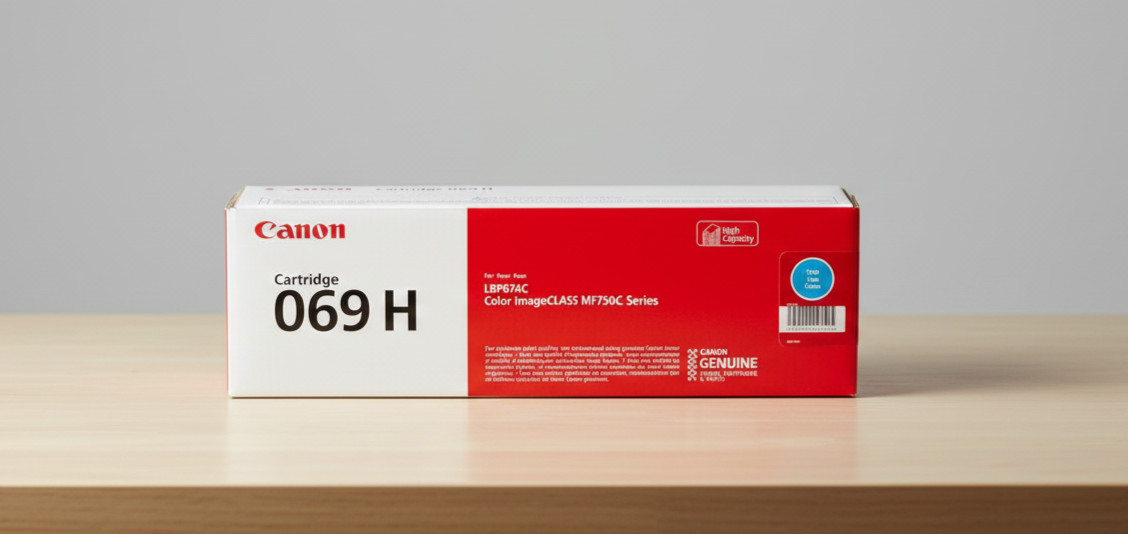 ✅ Genuine Canon 069H CMYK Toner Set – High Yield Original Cartridges