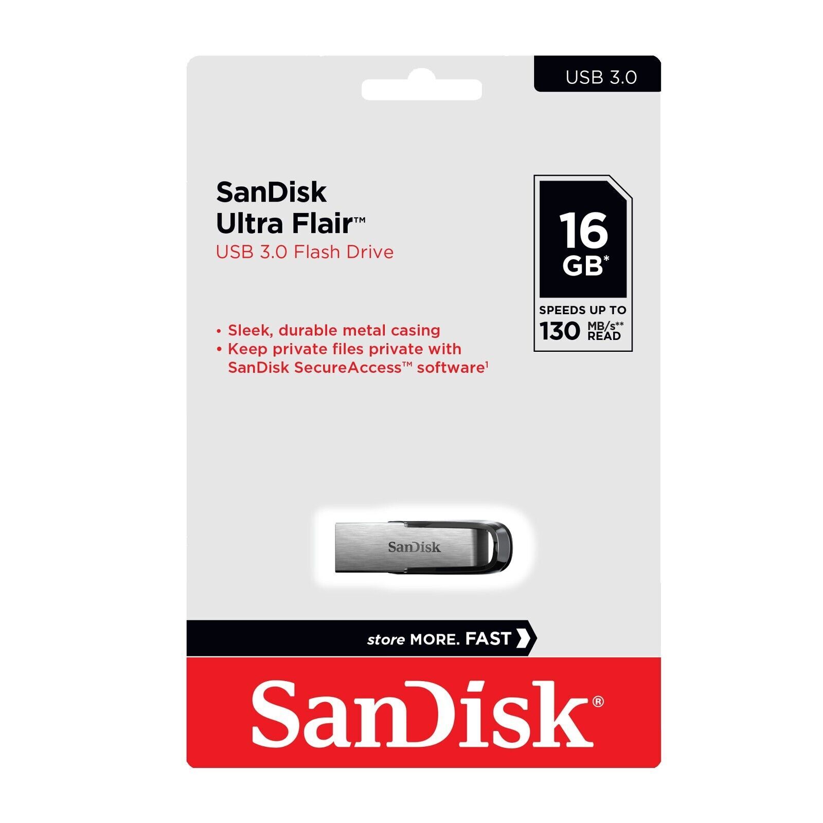 Sandisk Ultra Flair USB 3.0 Flash Drive 32GB, 64GB High Speed 150MB/s memory