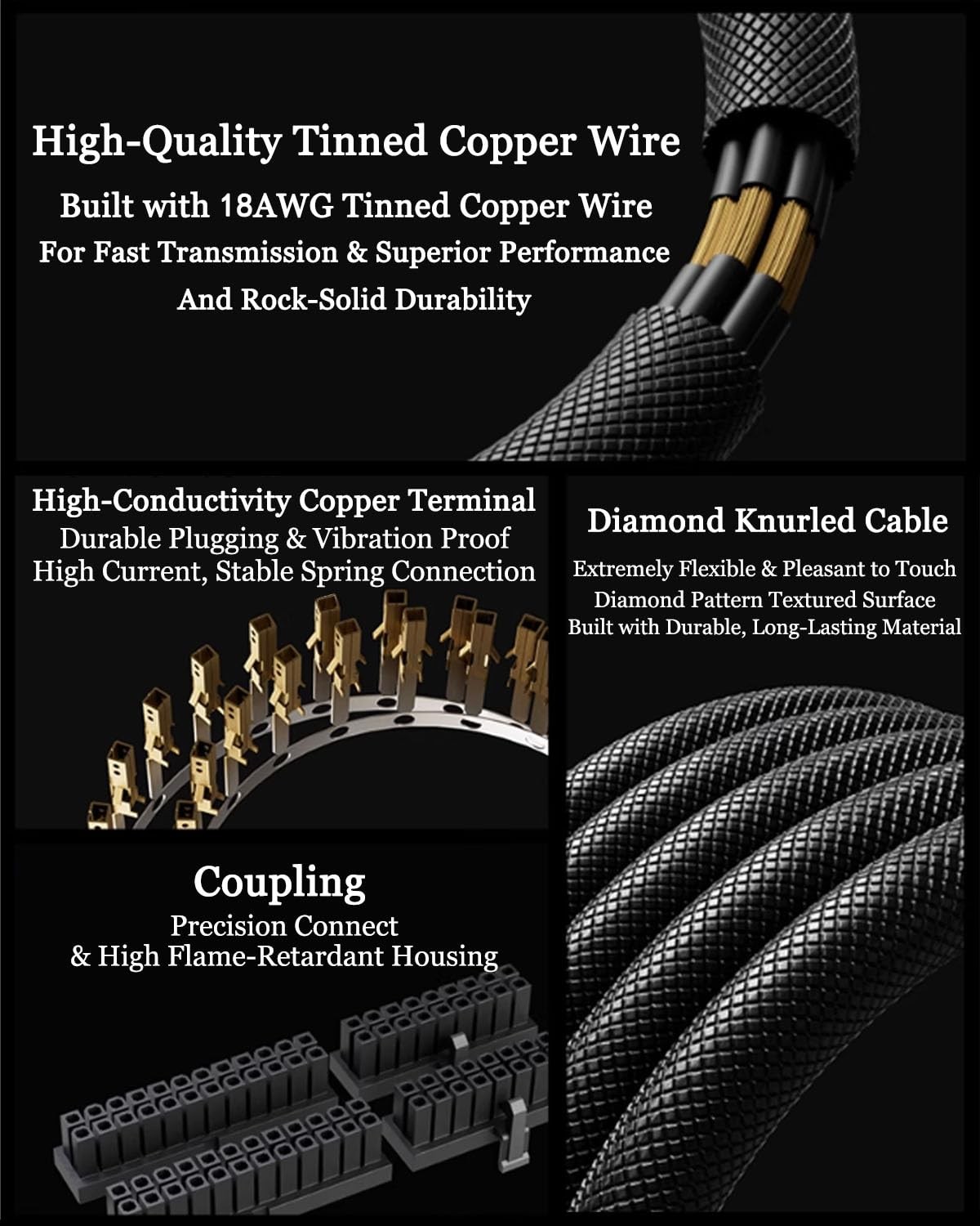 24PIN PSU Extension Cable,30CM ARGB LED PC Cable,18AWG 90 Degree Right-Angle …