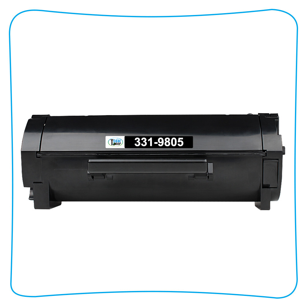 1 Pack Toner Cartridge for Dell B2360d B2360dn B3460dn B3465dn B3465dnf Black
