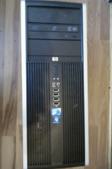 HP 8000 elite C2D win 7pro3GHz 2GB 250Gb DVD/RW win 7pro COA, WIFI