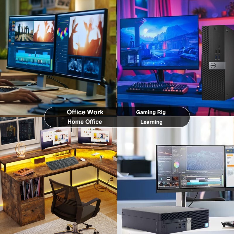 Dell Gaming PC Desktop Computer i7, Up to 128GB RAM, 17TB SSD, Windows 11/10
