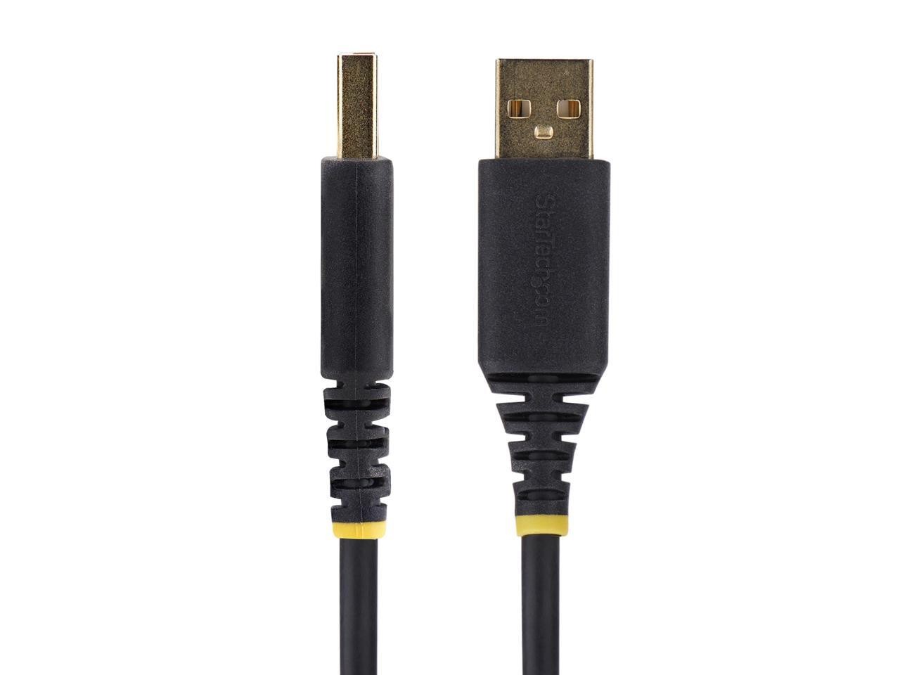 StarTech 1ft (30cm) USB to Serial Adapter Cable, COM Retention, Interchangeable