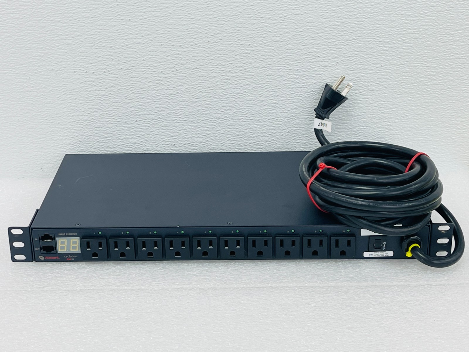 USED – AVOCENT PM10 CYCLADES RACK PDU 10-OUTLET W/30 DAYS WARRANTY – FREE SHIPP